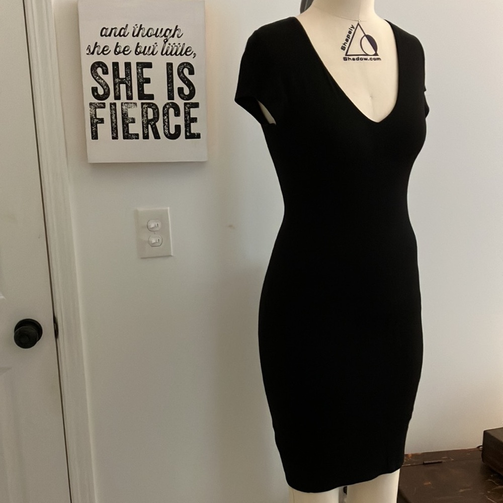 NWT Karlie - Perfect Little Black stretch Knit Dress -S